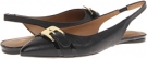 Black/Black Leather Nine West Anyamarie for Women (Size 6)