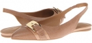 Natural/Natural Leather Nine West Anyamarie for Women (Size 5.5)