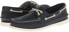 Navy Woven Sperry Top-Sider A/O 2 Eye for Women (Size 8.5)