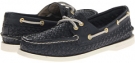 Navy Woven Sperry Top-Sider A/O 2 Eye for Women (Size 7.5)