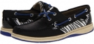 Sequins Sperry Top-Sider Bluefish 2-Eye (Black/Zebra for Women (Size 8)