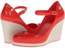 Red/Beige Mel by Melissa Mel Popstar for Women (Size 6)