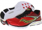 Red/Black/Citron Saucony Kinvara 4 for Men (Size 7)