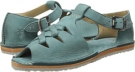 Turquoise Nubuck Frye Holly Fisherman for Women (Size 8.5)