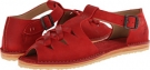 Red Nubuck Frye Holly Fisherman for Women (Size 7)