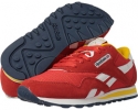 Techy Red/White/Athletic Yellow Reebok Classic Nylon R13 for Women (Size 6)