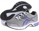 Flat Grey/White/Foggy Grey/Black/Purple Vibe Reebok Southrange Run L for Women (Size 7)