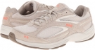 Stone Taupe/Snowline Ecru/Bittersweet Orange Ryka Sport Walker 6 for Women (Size 7.5)