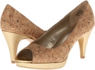 Light Gold/Cork Synthetic Bandolino Mylah for Women (Size 6)