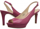 Pink Leather Leather Nine West Able for Women (Size 9.5)