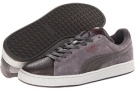 Black/Steel Gray/Cabernet PUMA Suede Classic Lux for Men (Size 11)