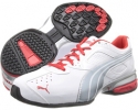 White/Tradewind/High Risk Red PUMA Tazon 5 NM for Men (Size 10)