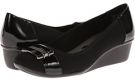 Black Multi Fabric Anne Klein AK7Detoni for Women (Size 7.5)