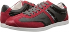 Red Leather/Nylon Kenneth Cole Reaction Drop It Low for Men (Size 10.5)