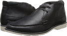 Black Leather Kenneth Cole Reaction Catch The Ferry for Men (Size 10)