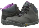 Coal/Chocolate/Purple Hi-Tec Cherubino Mid WP for Women (Size 7)