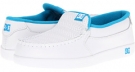 White/Turquoise DC Villain W for Women (Size 10)