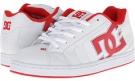 White/Athletic Red/Battleship DC Net SN for Men (Size 8)