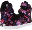 Black/Multi/White Supra Society for Women (Size 7)