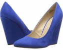 Blue Fabric Nine West Boomer for Women (Size 5.5)