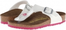 Bright White Patent S14 Birkenstock Kids Gizeh for Kids (Size 12)