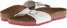 Pink/White Patent Birko-Flor Birkenstock Kids Madrid for Kids (Size 11)