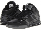 Black/Charcoal/Black Osiris Rucker for Men (Size 7)