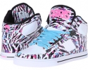 White/Black/Zebra Osiris NYC83 VLC W for Women (Size 5)