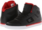 Black/Athletic Red DC Pure NS HI for Men (Size 7.5)