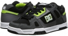 Dark Shadow/Black/Lime DC Stag for Men (Size 9.5)