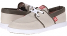 Light Grey/Green Gecko DC Hampton for Men (Size 12)