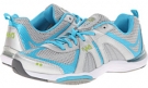 Silver/Blue/Lime Ryka Moxie for Women (Size 5)