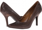 Dark Brown Leather Nine West Grazia for Women (Size 10)