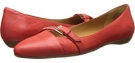 Orange Leather Nine West Thatfeelin for Women (Size 7)