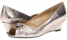 Taupe J. Renee Floral for Women (Size 8.5)