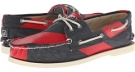 Navy/Red Sperry Top-Sider A/O 2-Eye for Men (Size 12)
