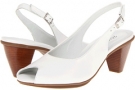 White Cashmere Leather Rose Petals Solo for Women (Size 8.5)
