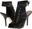 Black Leather GUESS Kalli for Women (Size 8)