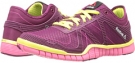 Rebel Berry/Solar Pink/High Vis Green Reebok ZQuick Lux TR for Women (Size 9)