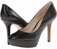 Black Leather Nine West Cortland for Women (Size 8)