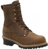 8" Plain Toe Logger Steel Toe Men's 9