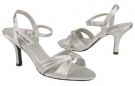 Dyeables Natalie Shoes (Silver) - Women's Wedding