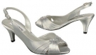 Dyeables Nicky Shoes (Silver) - Women's Wedding