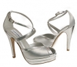Dyeables Vegas Shoes (Silver) - Women's Wedding
