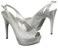Sizzle by Coloriffics Andes Shoes (Silver) - Women's