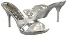 Sizzle by Coloriffics Orlando Shoes (Silver) - Women's