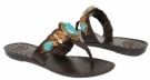 Brown/Turquoise BCBGeneration Jux for Women (Size 7)