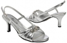 Annie Lola Shoes (Silver) - Women's Wedding