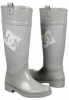DC Shoes Chelsea Rainboot Shoes (Metallic Silver) - Women's