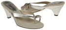 Tomika Shoes (Silver Leather) - Women's Women's 6.5